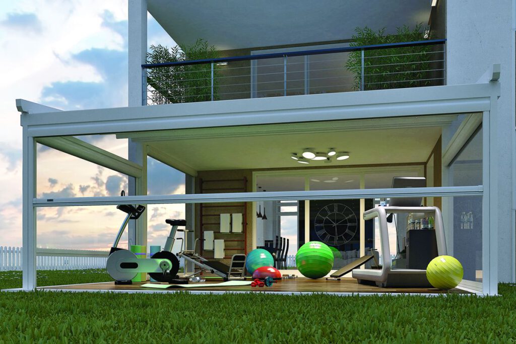 τεντοπέργκολα αλουμινίου